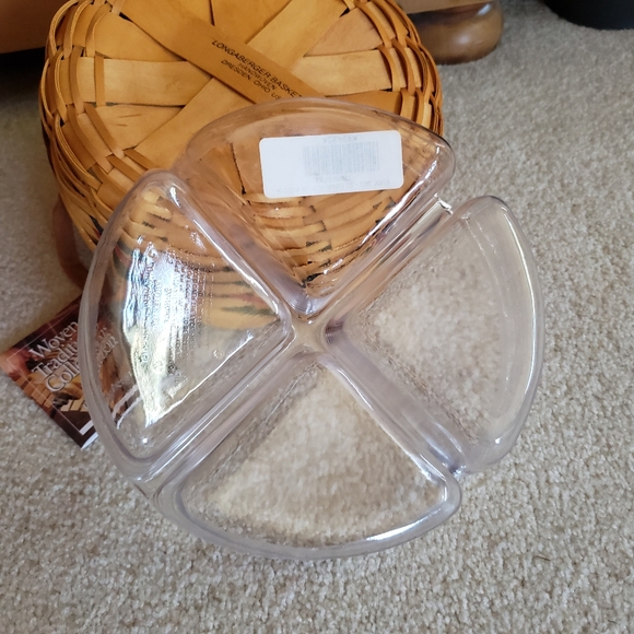 Longaberger Darning Basket and Plastic Liner 15539 - Picture 7 of 9